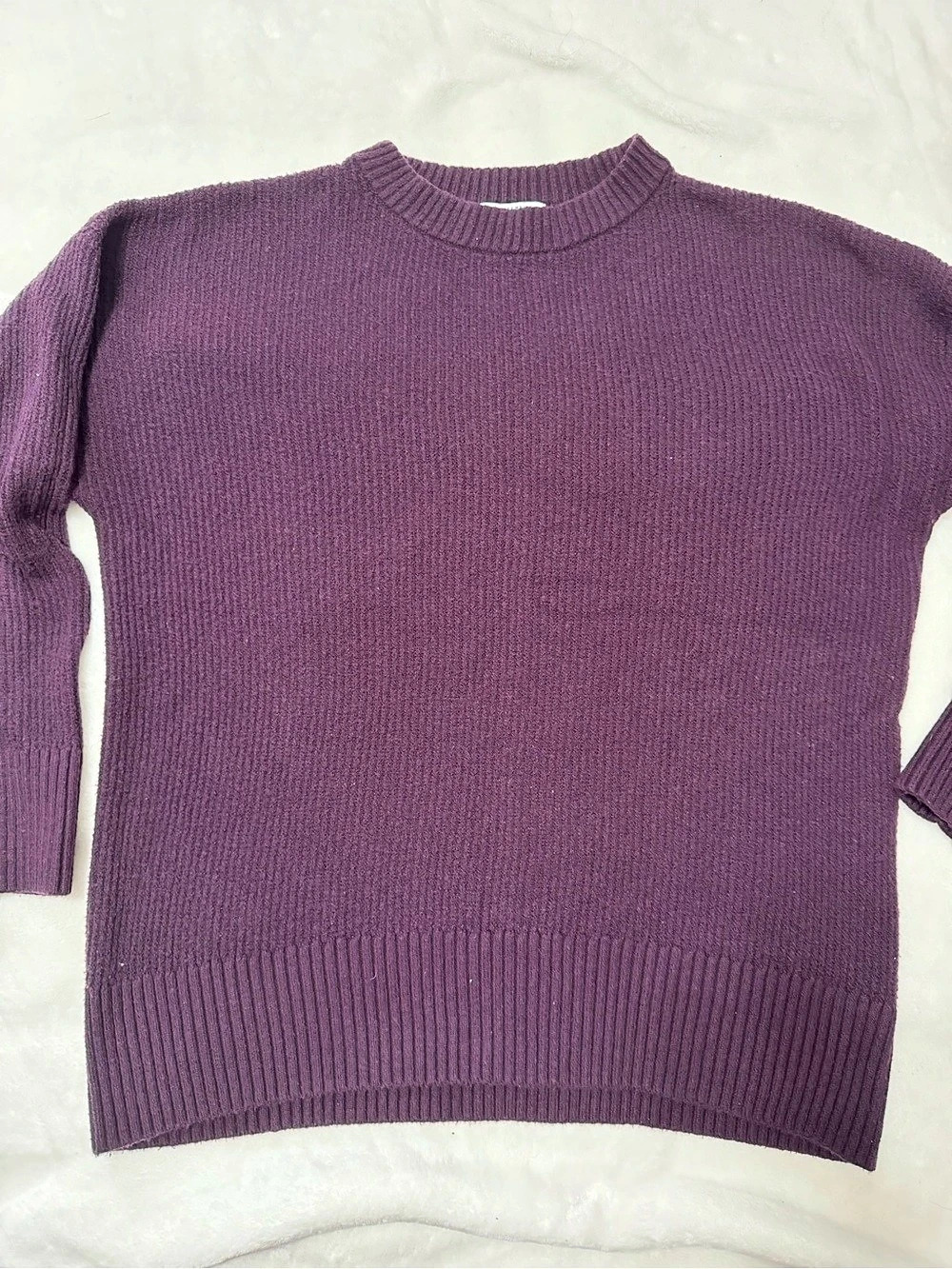 Purple Crewneck Sweater